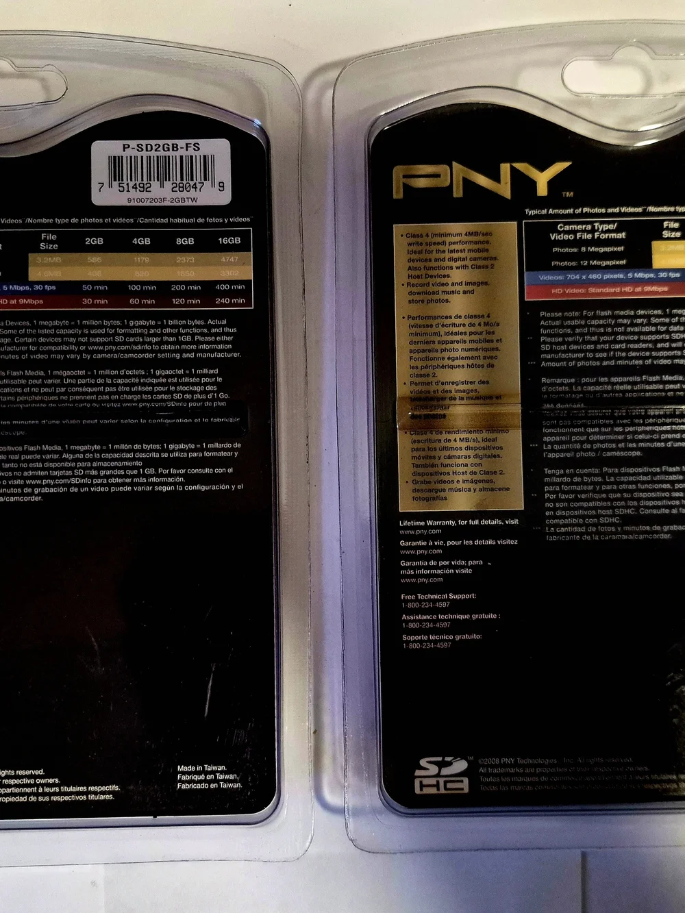 NEW PNY Optima SD Card Lot 2GB & 4GB Sealed for Vintage Cameras